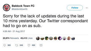 Live-Tweeting Of Soccer Match Interrupted When Social Media Manager Subbed Into Game